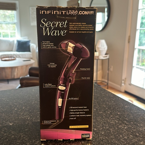 Infiniti Pro by Conair Secret Wave hair iron - Picture 4 of 7